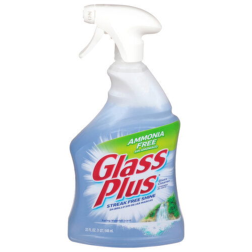 Glass Plus Glass Cleaner, Spring Waterfall Scent