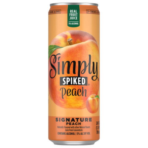 Simply Spiked Beer, Signature Peach