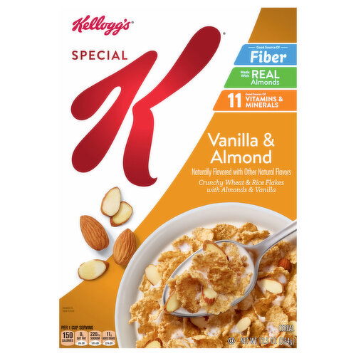 Special K Cereal, Vanilla & Almond