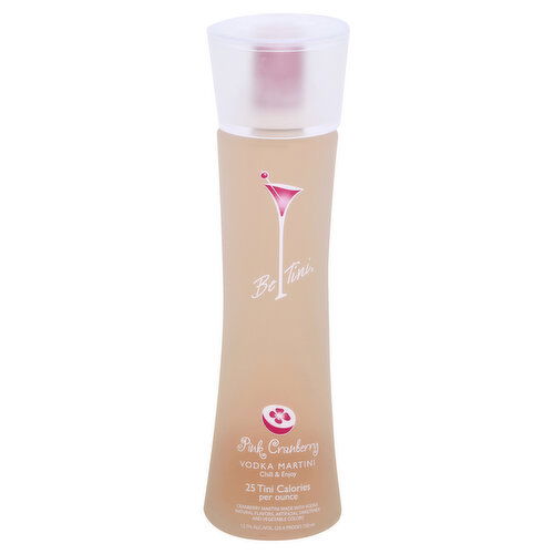 Be Tini Vodka Martini, Pink Cranberry