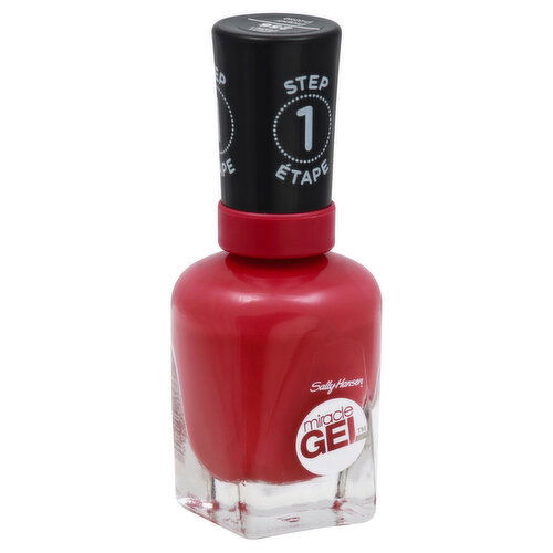 Sally Hansen Miracle Gel Gel Color, Step 1, Proper P-rose 256