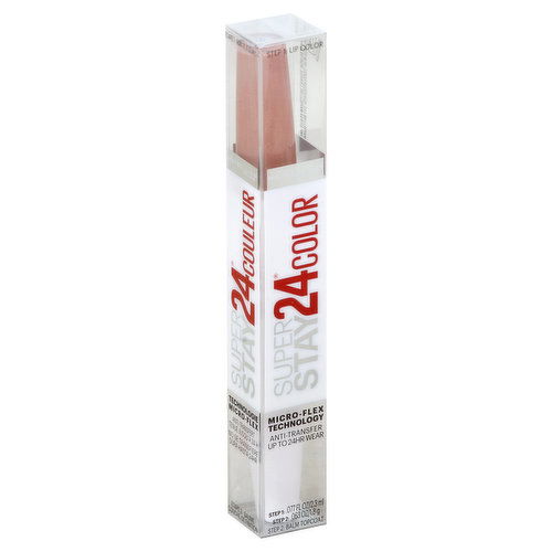 maybelline Super Stay 24 Color Lip Color, Constant Toast 136