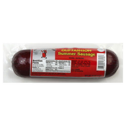 Ambassador Summer Sausage, Old Fashion