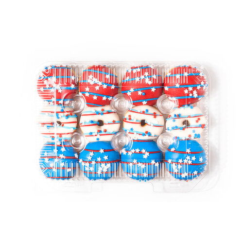 Cub Bakery Patriotic Mini Donuts