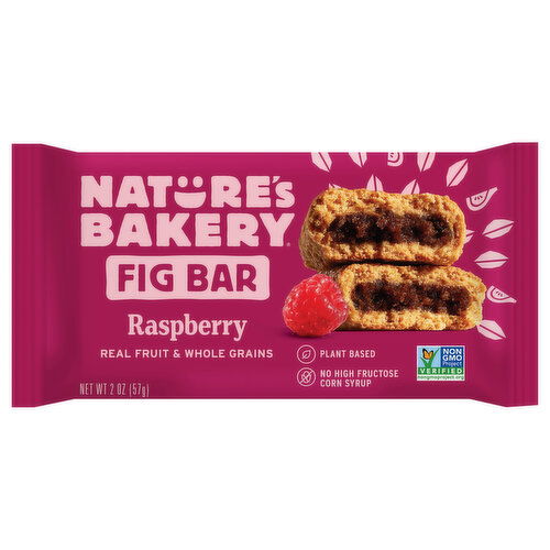 Nature's Bakery Fig Bar, Raspberry