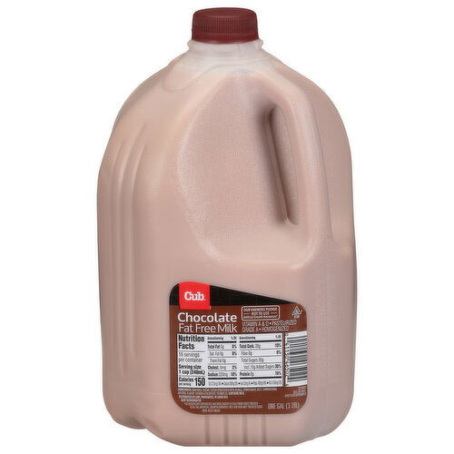 Cub Milk, Fat Free, Chocolate