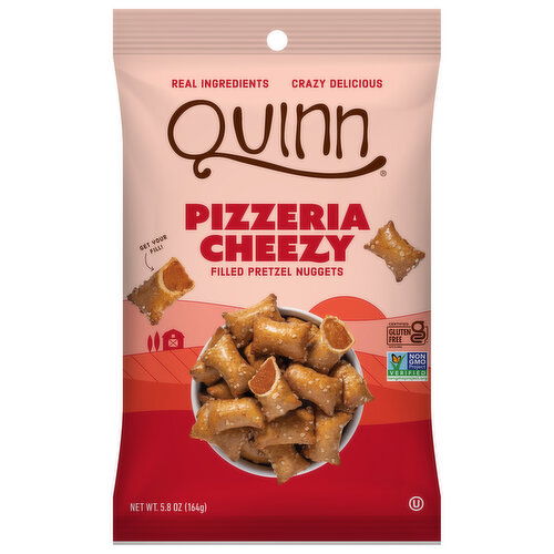 Quinn Pizzeria Cheezy Filled Pretzel Nuggets