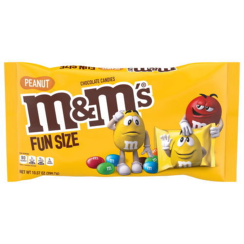 M&M's Chocolate Candies, Peanut, Fun Size