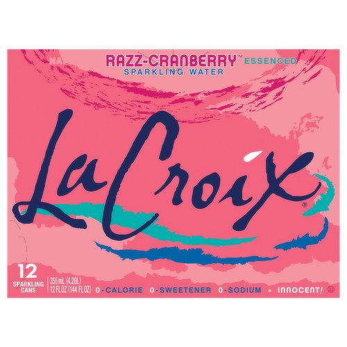 LaCroix Sparkling Water, Razz-Cranberry