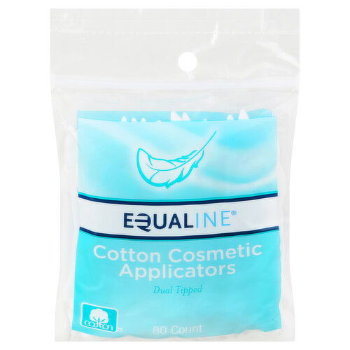 Equaline Cotton Cosmetic Applicators, Dual Tipped