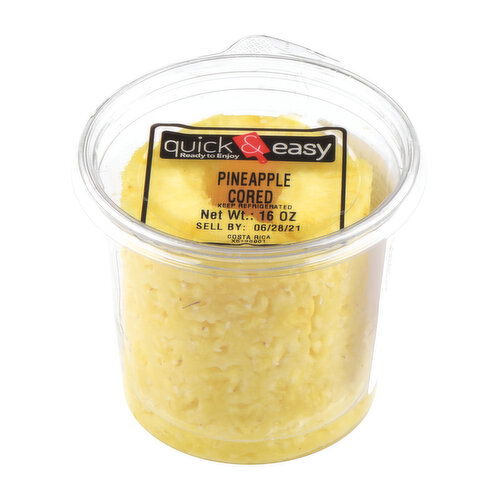 Quick & Easy Pineapple Cored