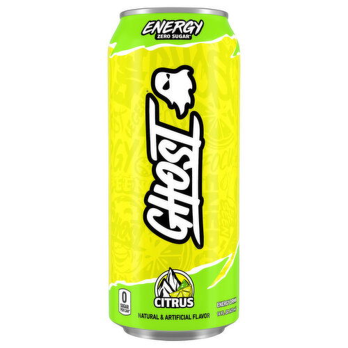 Ghost Zero Sugar Citrus Energy Drink