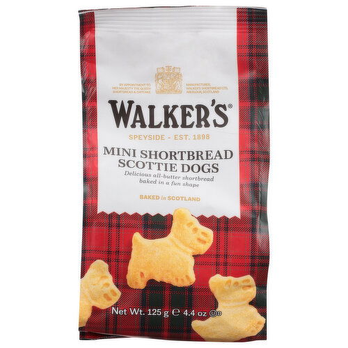 Walker's Shortbread Scottie Dogs, Mini