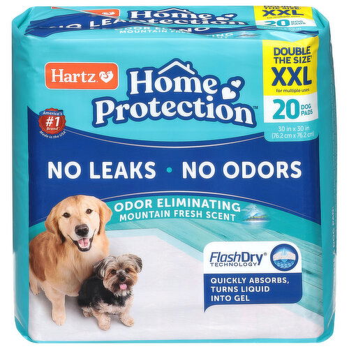 Hartz Home Protection Mountain Fresh Scent XXL Dog Pads