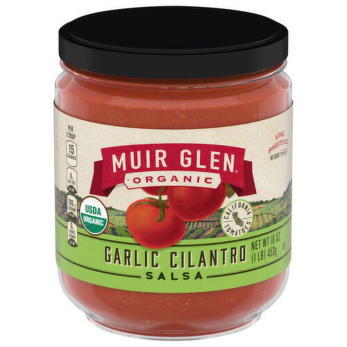 Muir Glen Organic Garlic Cilantro Salsa