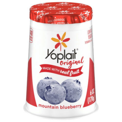Yoplait Original Low Fat Mountain Blueberry Yogurt