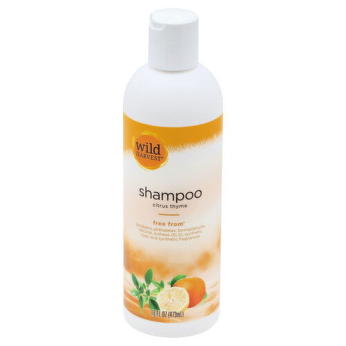 Wild Harvest Shampoo, Citrus Thyme