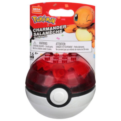 Mega Construx Pokemon Figure, Charmander