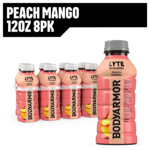 BODYARMOR Lyte Peach Mango Electrolyte Sports Drink