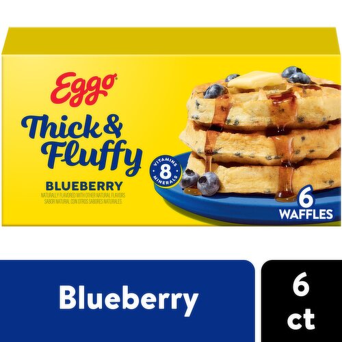 Eggo Frozen Waffles, Blueberry