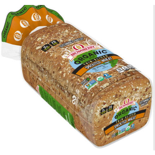 Brownberry Organic Thin Sprouted Wheat Bread