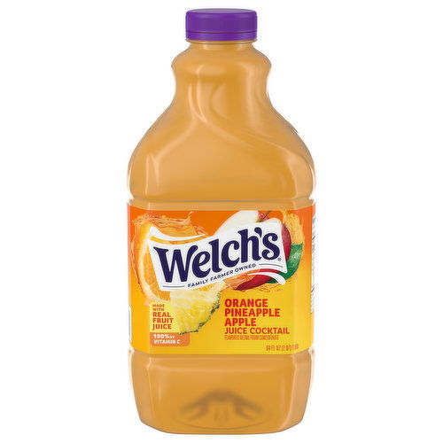 Welch's Juice Cocktail, Orange Pineapple Apple