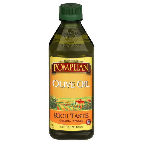 Pompeian Olive Oil, Rich Taste