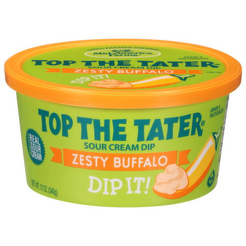 Mid America Farms Top the Tater Sour Cream Dip, Zesty Buffalo