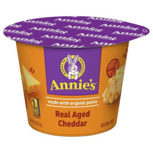 Annie's Macaroni & Cheese, Real Aged Cheddar