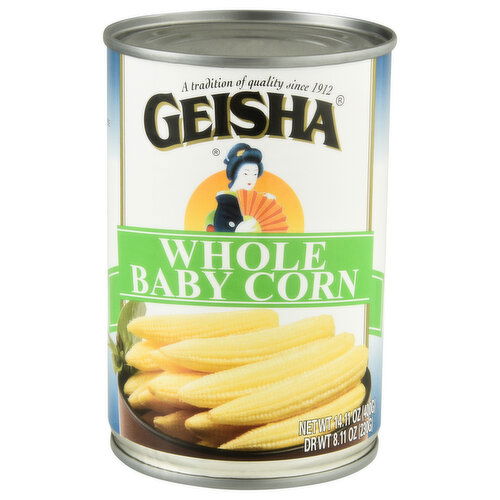Geisha Whole Baby Corn