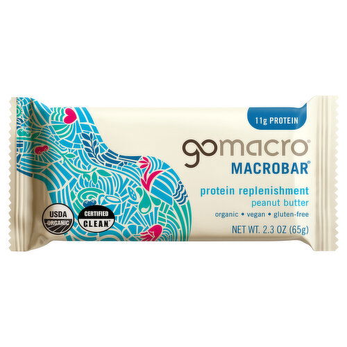 GoMacro Protein Replenishment Peanut Butter Macrobar