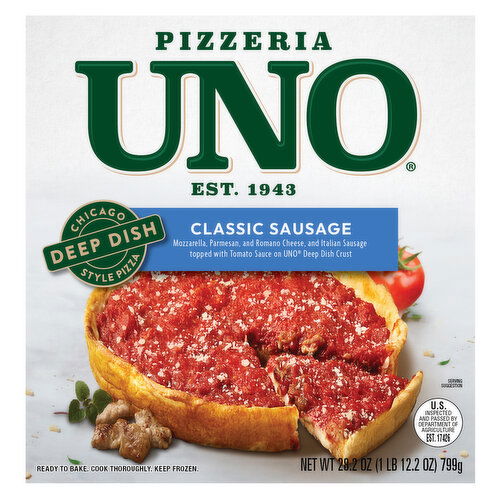 Pizzeria UNO Frozen Pizza, Classic Sausage