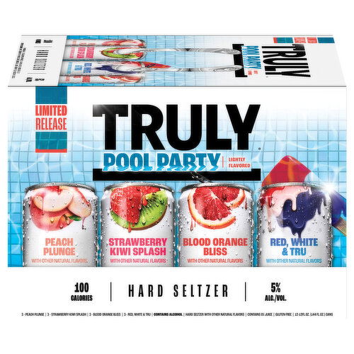Truly Assorted Pool Party Hard Seltzer