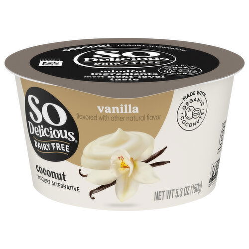 So Delicious Dairy Free Yogurt Alternative, Vanilla, Coconut