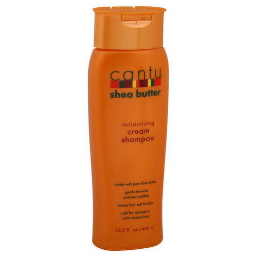 Cantu Cream Shampoo, Moisturizing, Shea Butter