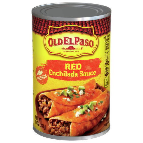 Old El Paso Enchilada Sauce, Red, Medium