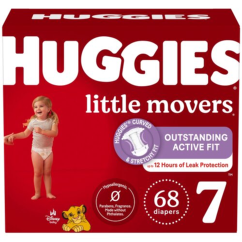 Huggies Little Movers Baby Diapers