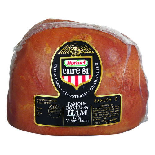 Hormel Cure 81 Ham, Half Mini