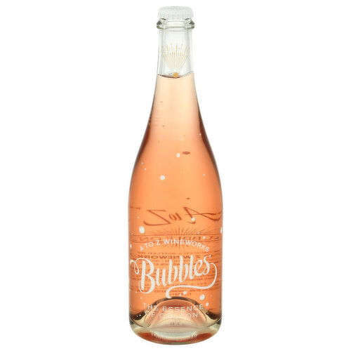 A to Z Wineworks Bubbles Rose, The Essence of Oregon