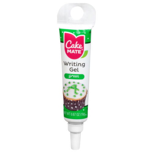 Cake Mate Writing Gel, Green