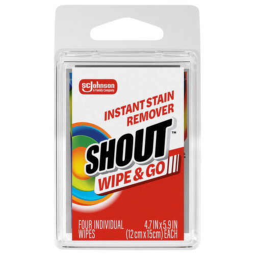Shout Wipe & Go Instant Stain Remover