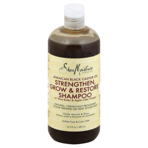 Shea Moisture Jamaican Black Castor Oil Shampoo, Strengthen, Grow & Restore