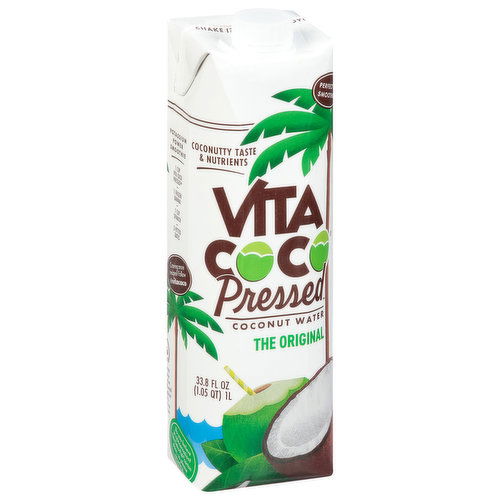 Vita Coco Coconut Water, The Original, Pressed