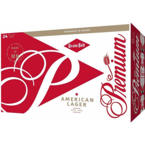 Grain Belt Premium 24 pack 16 oz cans
