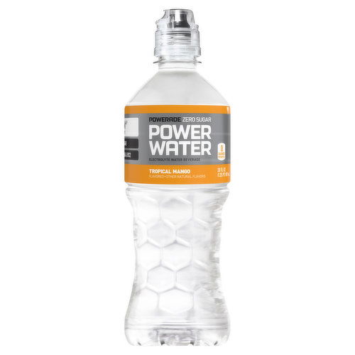 POWERADE Powerade Power Water Tropical Mango Tropical Mango Electrolyte Water Beverage