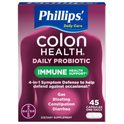 Phillips' Colon Health Daily Probiotic, Capsules