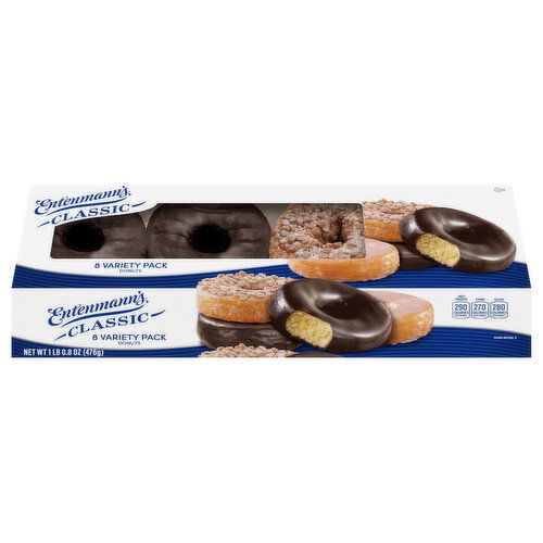 Entenmann's Donuts, Classic, 8 Variety Pack