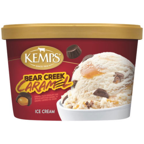 Kemps Bear Creek Caramel Ice Cream