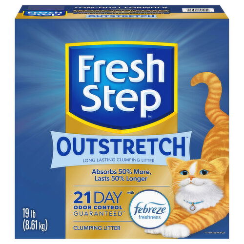 Fresh Step Outstretch Litter, Clumping