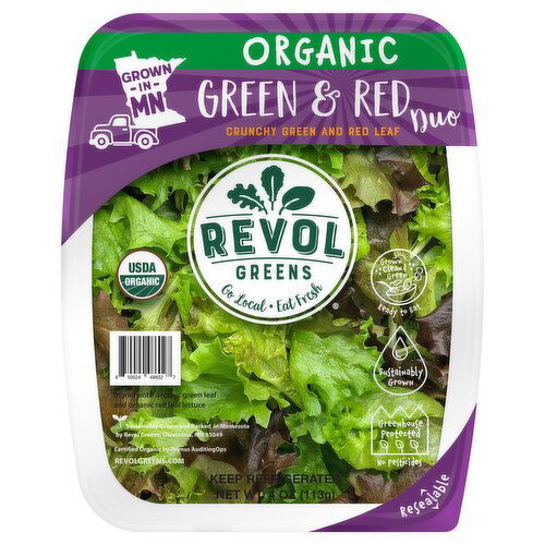 Revol Greens Green & Red Duo, Organic